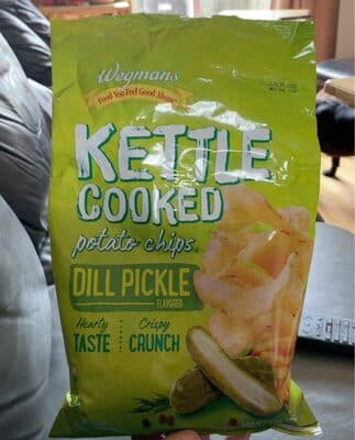 Kettle Cooked Chips Dill Pickle