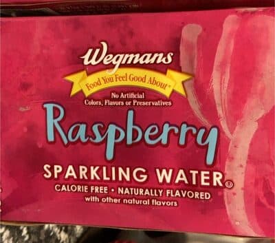 Raspberry Sparkling Water