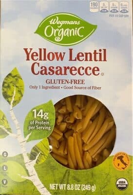 Yellow Lentil Casarecce