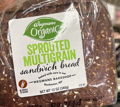 Sprouted Multigrain Sandwich Bread