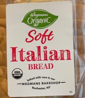 Organic Soft Italian Bread