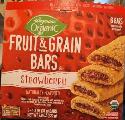 Strawberry Fruit & Grain Bars