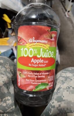 100% Juice Apple