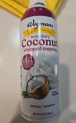 Non-dairy Coconut Whipped Topping