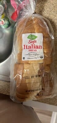 Organic Soft Italian Bread