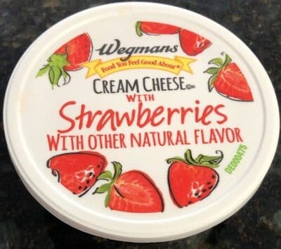 Cream Cheese with Strawberries