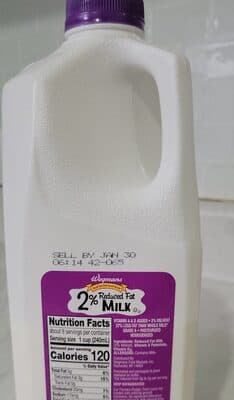 Reduced Fat Milk