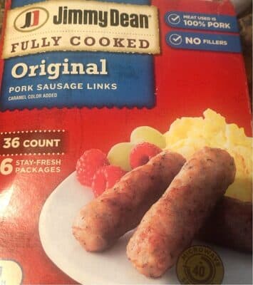 Original Fully Cooked Pork Sausage Links