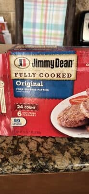 Original Fully Cooked Pork Sausage Patties