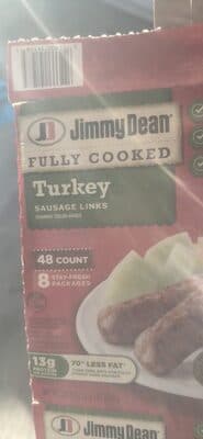 TURKEY FULLY COOKED SAUSAGE LINKS, TURKEY