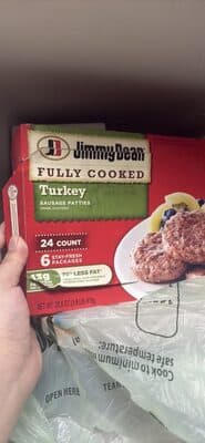 Turkey Fully Cooked Sausage Patties