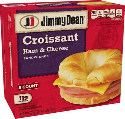 Ham & Cheese Croissant Sandwiches