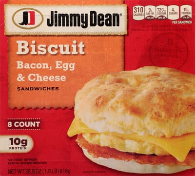 Bacon, Egg & Cheese Biscuit Sandwiches