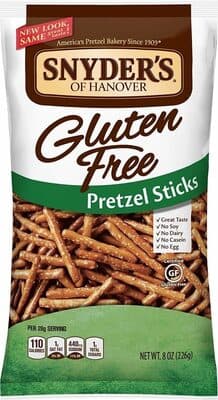 Gluten Free Pretzel Sticks