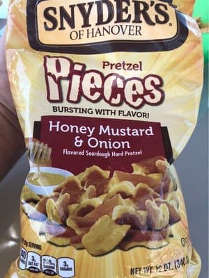 Honey Mustard & Onion Flavored Sourdough Hard Pretzel