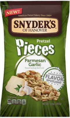 Parmesan Garlic Pretzel Pieces