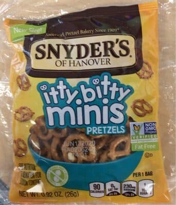 Itty Bitty Minis Pretzels