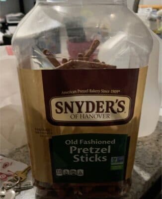 Old Fashioned Pretzel Sticks