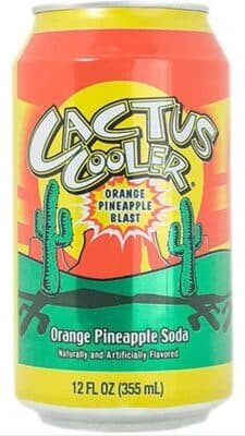 Cactus Cooler Soda Orange Pineapple Blast