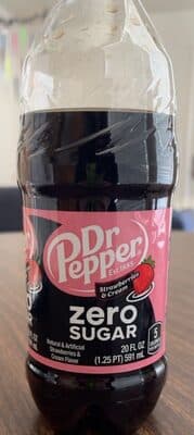 Dr Pepper Strawberries & Cream Zero Sugar