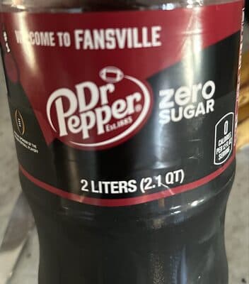 Dr Pepper Zero Sugar Soda