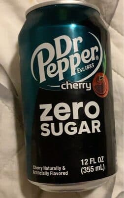Dr Pepper Cherry zero sugar