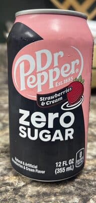 Strawberries and cream zero sugar