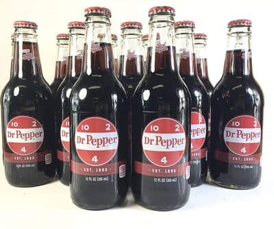 Dr Pepper, Soda Made With Sugar