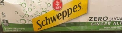 Schweppes Zero Sugar Ginger Ale