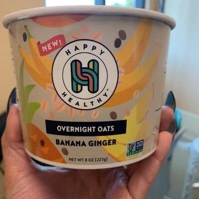 Banana Ginger Overnight Oats