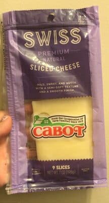 Swiss Sliced Cheese