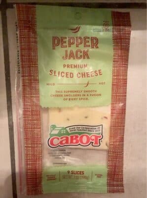Pepper Jack Sliced Cheese