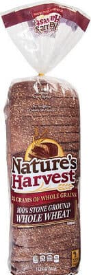100% Whole Wheat Stone Ground Bread