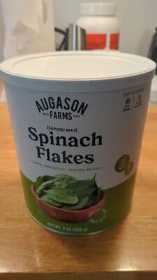 Dehydrated Spinach Flakes