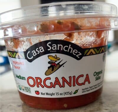 Medium Organic Salsa