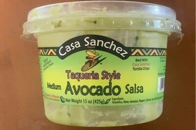 Taqueria Style Medium Avocado Salsa