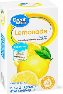 Lemonade Flavored Drink Mix