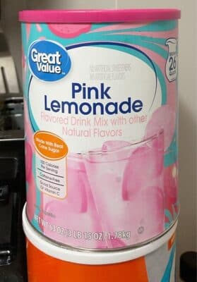 Pink Lemonade Flavored Drink Mix