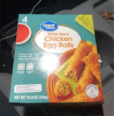 White Meat Chicken Egg Rolls