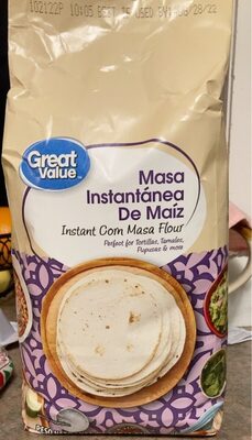Masa Instantánea De Maíz