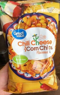 Chili cheese corn chips