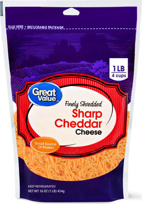 Sharp Cheddar Finely Shredded Cheese