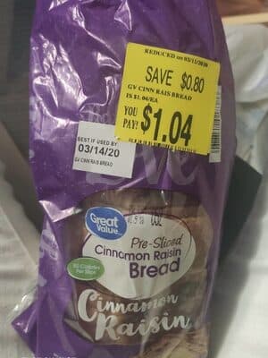 Cinnamon Raisin Pre-Sliced Bread