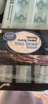 Hickory Smoked Thick Sliced Bacon