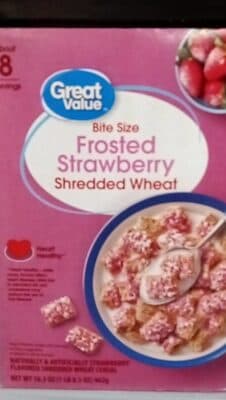 Frosted Strawberry Shredded Wheat