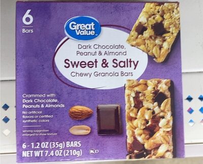 Sweet & Salty Chewy Granola Bars