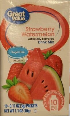 Strawberry Watermelon Flavored Drink Mix