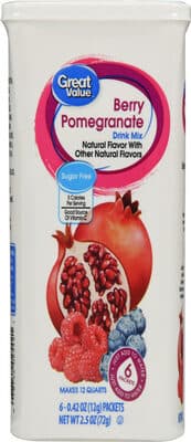 Berry Pomegranate Flavored Drink Mix