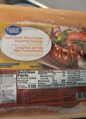 Longaniza De Pollo