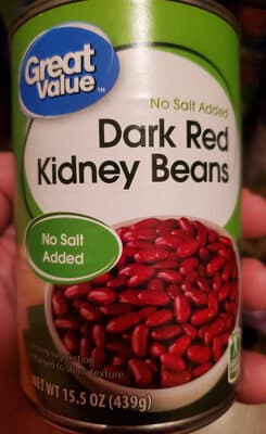 No Salt Added Dark Red Kidney Beans